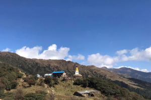 pikey peak trektocht zicht op mount everest 8 dagen 3