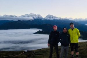 pikey peak trektocht zicht op mount everest 8 dagen 7